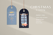 Christmas is coming! Cute cliparts, a Seasonal Illustration by Volha Studio (Thumbnail 3 of 13)