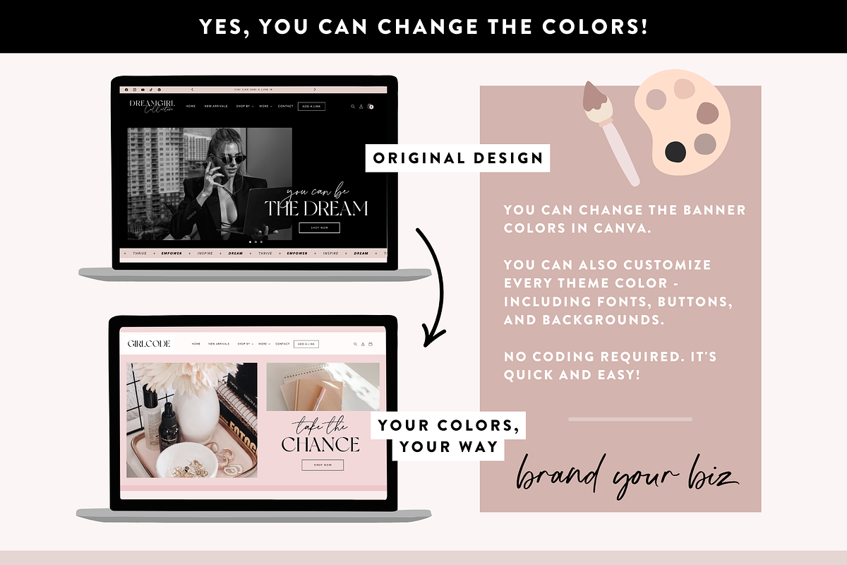 Luxe Black Shopify Theme | Aesthetic, a Shopify Template by Design Pixie (Photo 8 of 11)