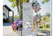Vertical Fabric Welcome Sign Mockup, a Product Mockup by TatiMockup (Thumbnail 3 of 4)
