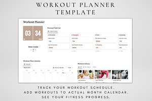 Workout Log Template For Notion