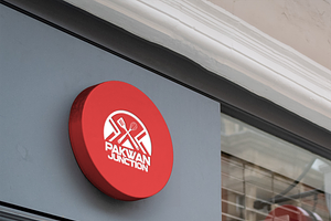 Pakwan Junction Logo Design Template, a Branding & Logo Template by Griffin Designs