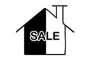Real estate icon template, a Solid Icon by Sumberpangan (Thumbnail 1 of 3)