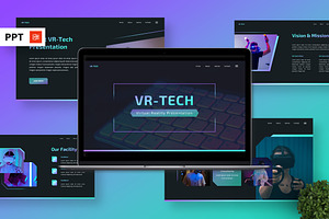 VR-Tech - Powerpoint Templates