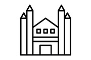 Milan Line Icon, an Icon by Pexelpy (Thumbnail 1 of 2)