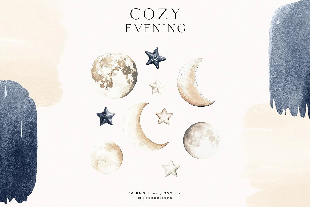Cozy Evening, an Object Illustration by PeDe Designs (Photo 4 of 25)