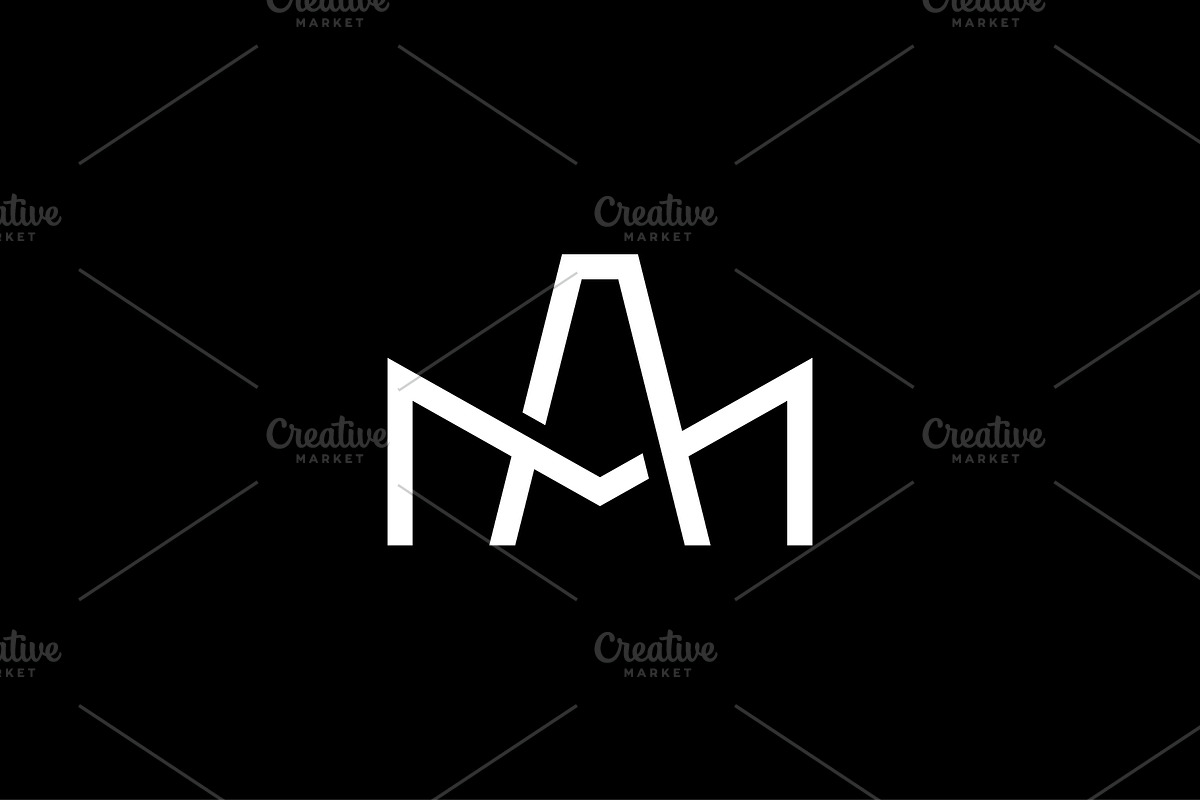 Monogram A M Letter Logo, a Branding & Logo Template by kurostd