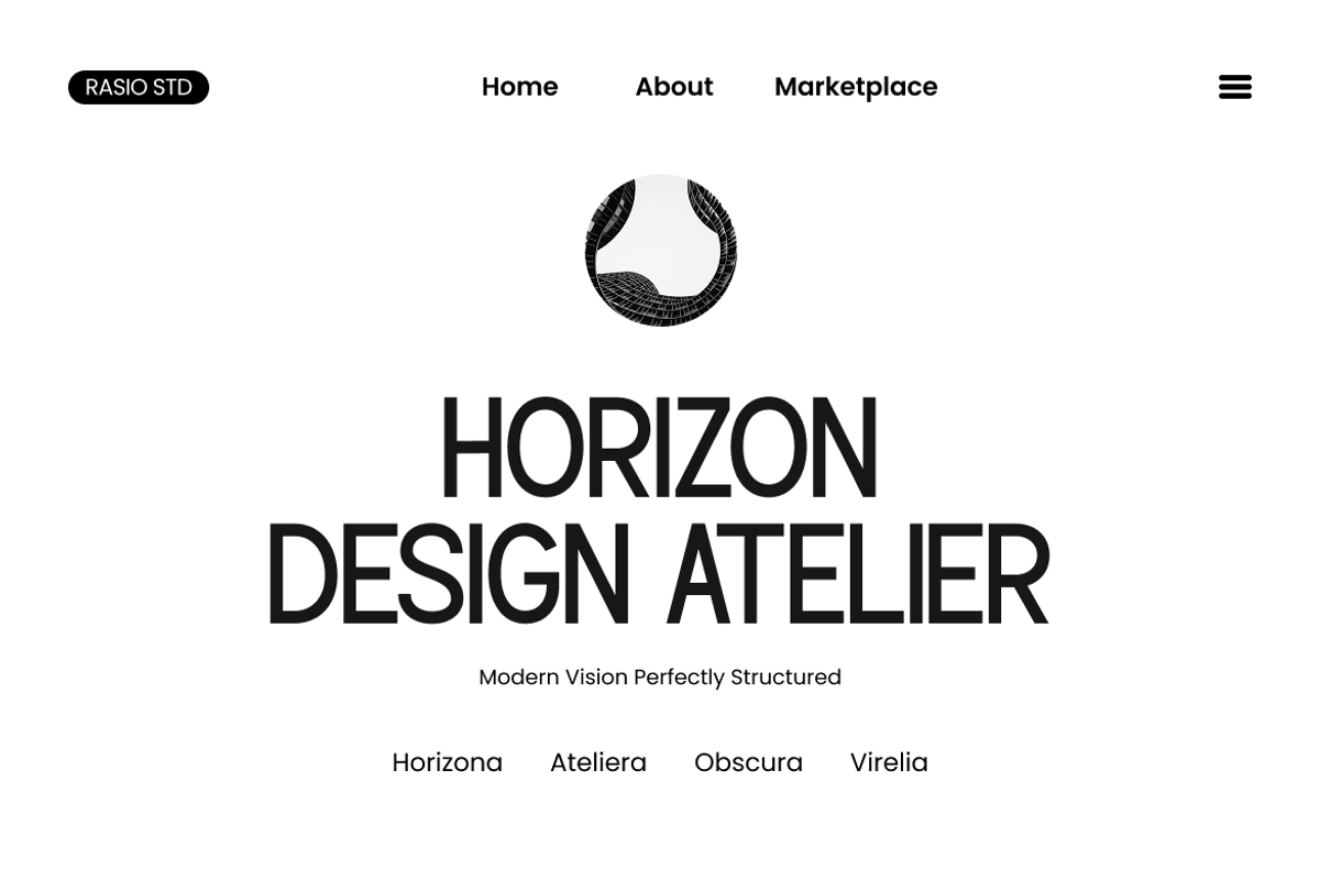 Ortico Modern Clean Sans Serif Font, a Sans Serif Font by Rasio Studio (Photo 6 of 9)
