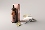 Amber Glass Dropper Bottle Mockups, a Cups & Container Mockup by pmvch (Thumbnail 20 of 20)