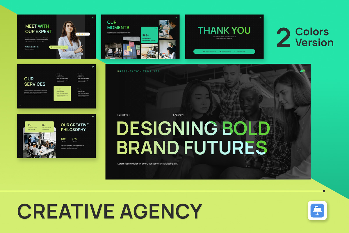 Creative Agency Keynote, a Presentation Template by Antstheme (Photo 1 of 4)