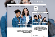 Denim Shopify Theme, a Shopify Template by Lumin Lab (Thumbnail 2 of 9)