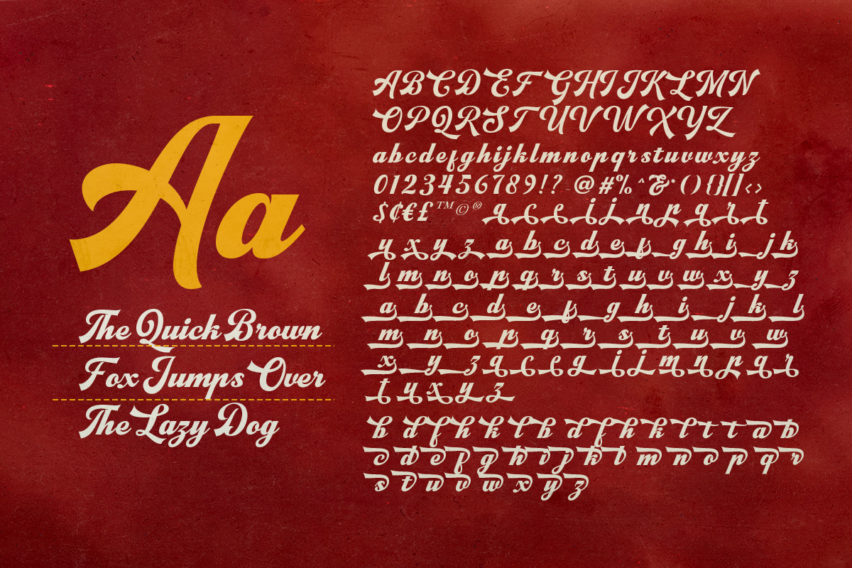 Nighters Club - Baseball Bold Script, a Script Font by Bale Type (Photo 9 of 9)