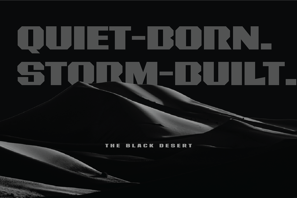 Brek-Bold Blocky Sans Serif Font, a Sans Serif Font by Ebad Designs (Photo 5 of 9)