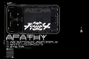 Apathy, a Font by Hydro74 (Thumbnail 1 of 4)