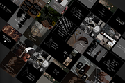 700 Dark Instagram Templates, a Templates & Theme by SociallyyCreative (Thumbnail 5 of 9)