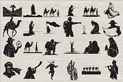 desert nomad silhouettes featuring, an Illustration by Amazin_art (Thumbnail 1 of 25)