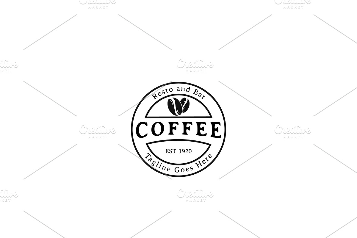 Vintage Coffee Logo Design