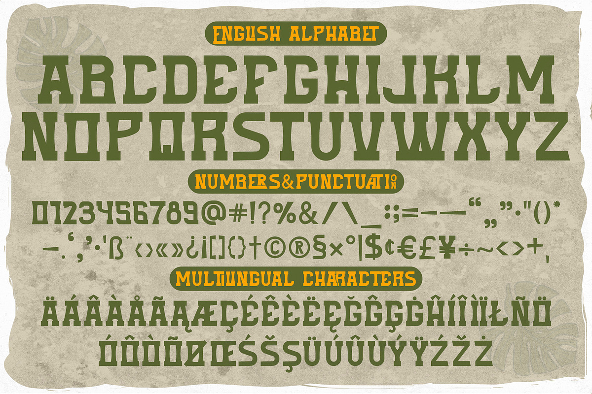 Freaky tiki + 8 bonus designs, a Symbol Font by Heather_insane (Photo 3 of 10)