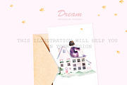 Do you have a Dream?, a Person Illustration by Knysh Ksenya (Thumbnail 3 of 7)