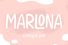 MARLONA - Playful Handwritten Font