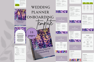 WEDDING PLANNER ONBOARDING TEMPLATE