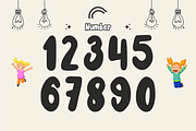Retro Autumn - Groovy Font, a Sans Serif Font by KiddoGlyphs Studio (Thumbnail 5 of 5)