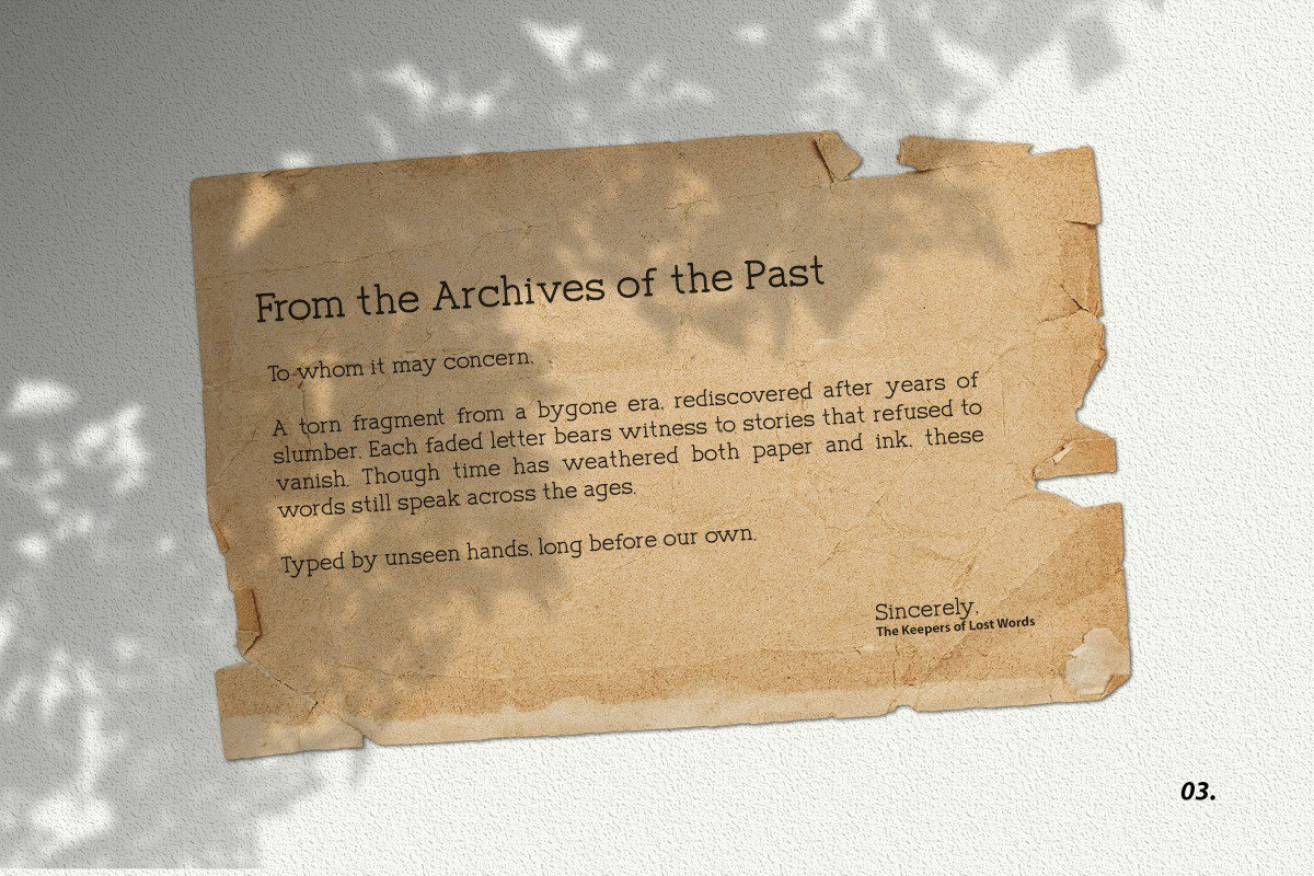 Yorkyra Classic Typewritter Font, a Serif Font by Vadovastd (Photo 7 of 8)
