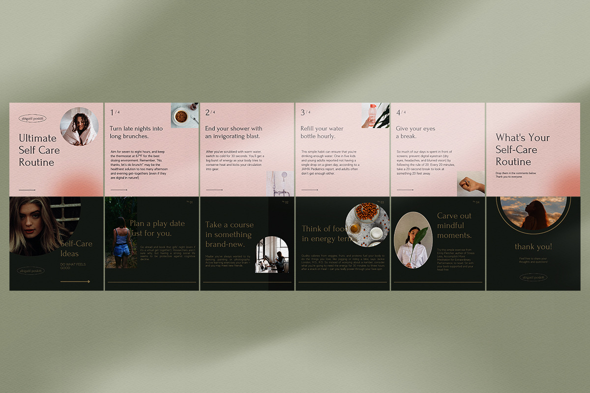 SALE Wellness Carousel Instagram, a Social Media Template by Nurrehmet Studio (Photo 2 of 5)