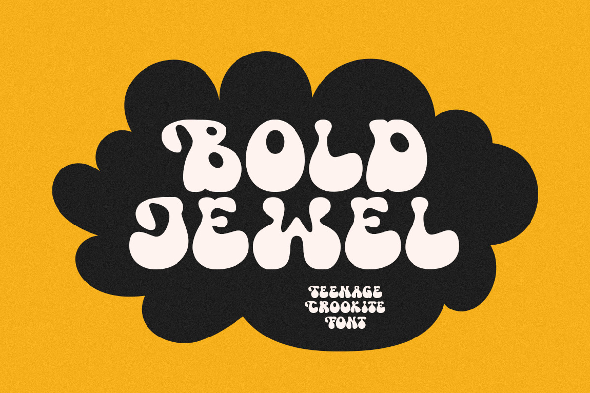 Teenage Crookite, a Sans Serif Font by TeenageFoundry (Photo 5 of 6)