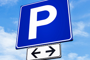 Parking signal, a Transportation Photo by KYNA STUDIO