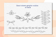 Elegant Doodle Peacock Collection, an Animal Illustration by Tatyana_Zenartist (Thumbnail 4 of 11)