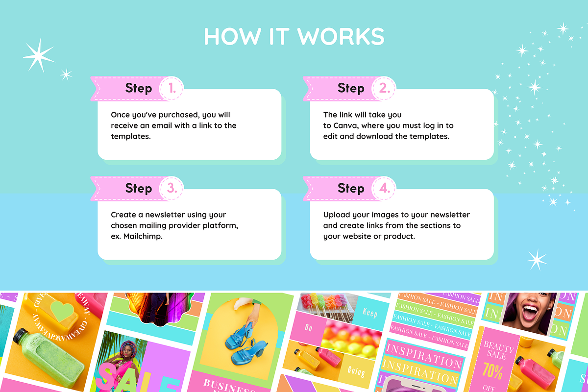Colorful Email Templates, an Email Template by SunshineStudioBoutique (Photo 9 of 9)