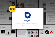 Project Professional PowerPoint, a Presentation Template by HiSlide.io (Thumbnail 1 of 28)
