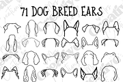 Dog Ears Bundle Clipart, a Graphic by Mrs. Creative Creations (Thumbnail 9 of 10)