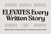 Slow Bar Stories Display Serif, a Serif Font by AmorfaType (Thumbnail 3 of 8)