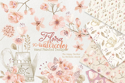 Watercolor Flora #028