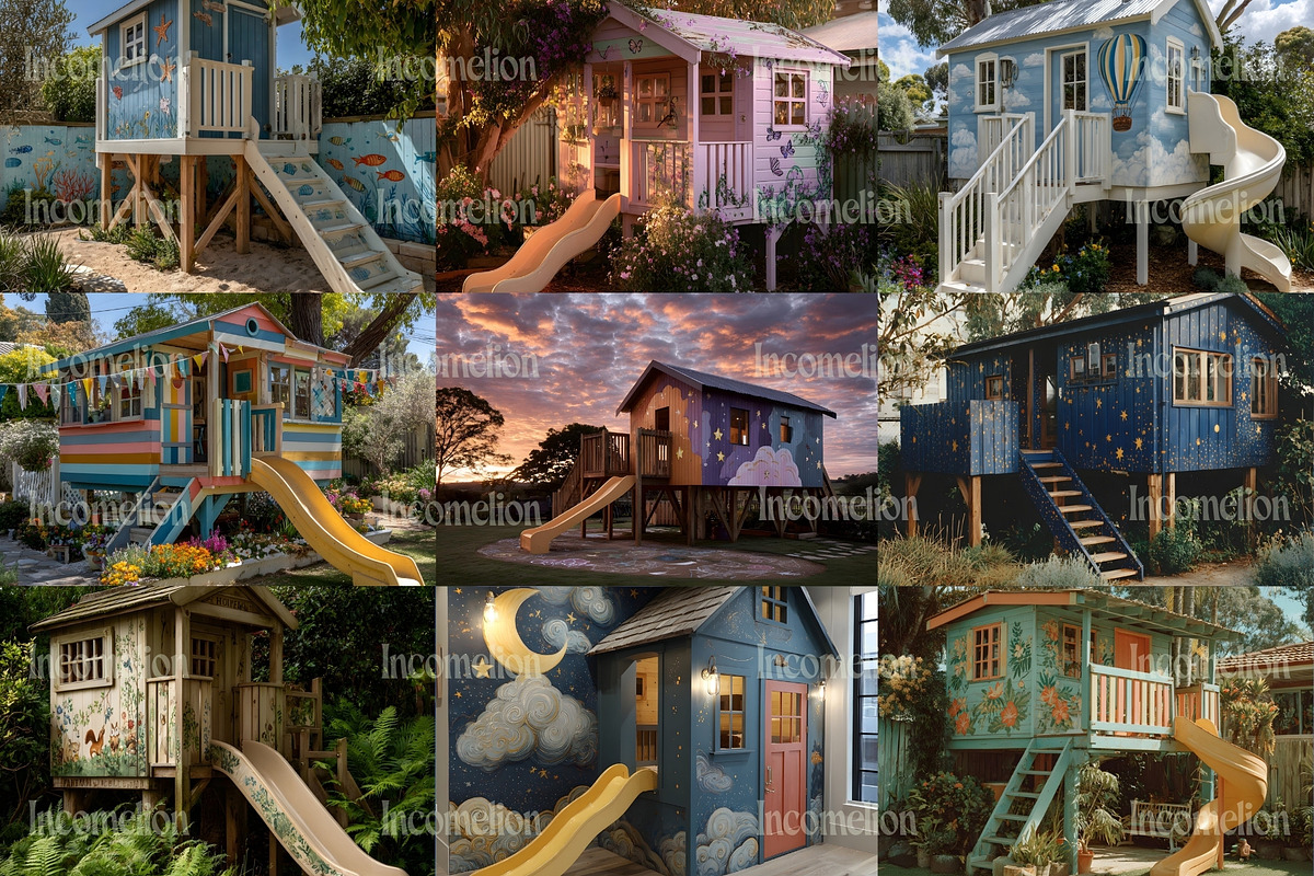 85 Kids Playhouse Stock Photos, an Architecture Photo by Incomelion (Photo 8 of 13)