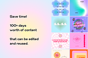 CANVA Instagram Quote Template, a Social Media Template by PLANETSEL (Thumbnail 5 of 6)