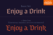 Whisky - A modern blackletter font, a Blackletter Font by Corradine Fonts (Thumbnail 3 of 5)