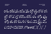 Abiglia, a Script Font by zeenesia (Thumbnail 16 of 17)