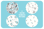 Cute vector set, a Background Graphic by Purple Platypus (Thumbnail 3 of 9)