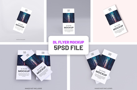 Dl Flyer Mockup, a Poster Template by Mk_Studio