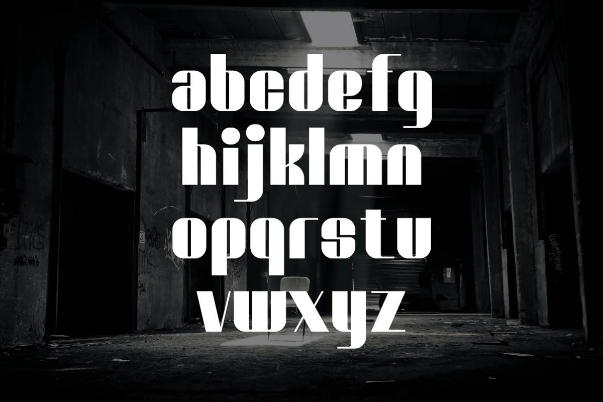 Thoulh Modern Display Font, a Sans Serif Font by Artiveko (Photo 6 of 8)