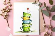 Whimsical Easter Clipart Bundle, an Illustration by RobertsArt (Thumbnail 2 of 5)