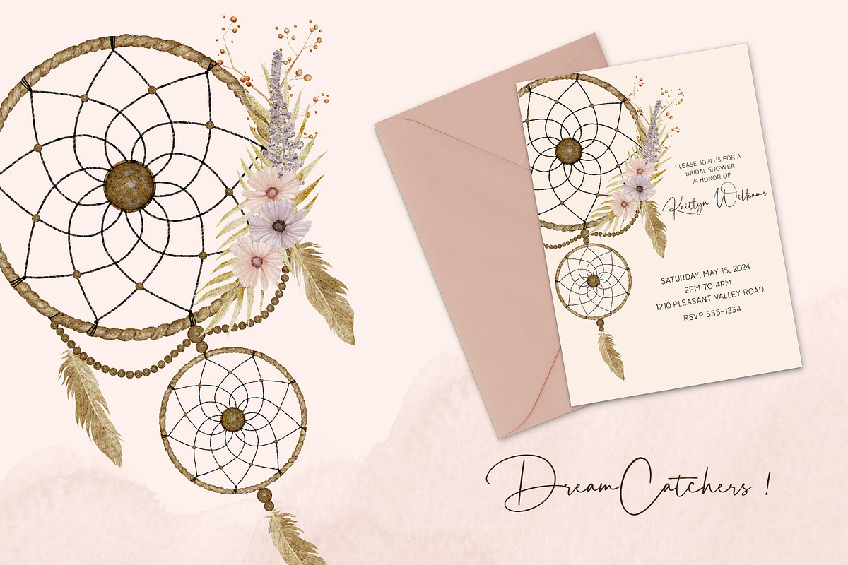 Boho Floral Collection, a Decorative Illustration by Maggie Stilwell Design (Photo 6 of 12)