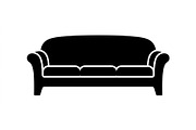 Living Room Sofa Silhouette Set, an Object Graphic by Designs_River (Thumbnail 2 of 3)