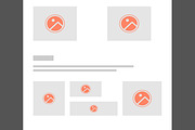 Prototyping Clean Wireframe Layout, a Wireframe Template by MightyDesign (Thumbnail 5 of 9)