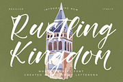 Rustling Kingdom Modern Script Font, a Script Font by Letterena Studios Script (Thumbnail 1 of 15)
