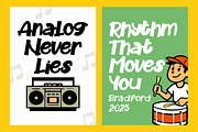 Horn Pop Display Font, a Font by PutraCetol Studio (Thumbnail 2 of 6)