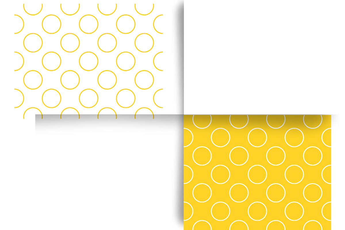 Yellow Polka Dot Seamless Patterns, a Pattern Graphic by Earley Bird Design Studio (Photo 4 of 8)