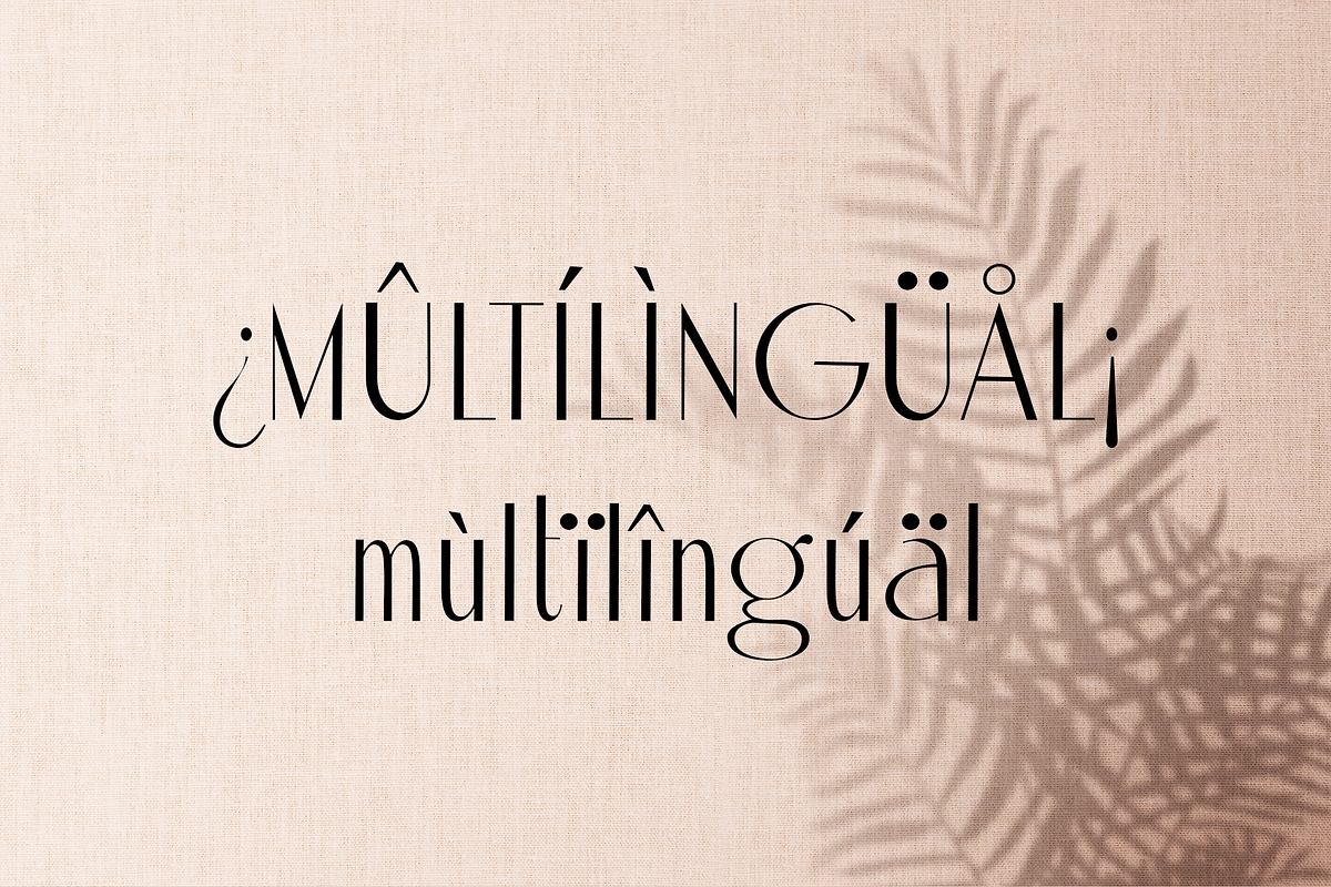 Omaira - Sleek Modern Sans Display, a Sans Serif Font by Cloverons (Photo 11 of 14)